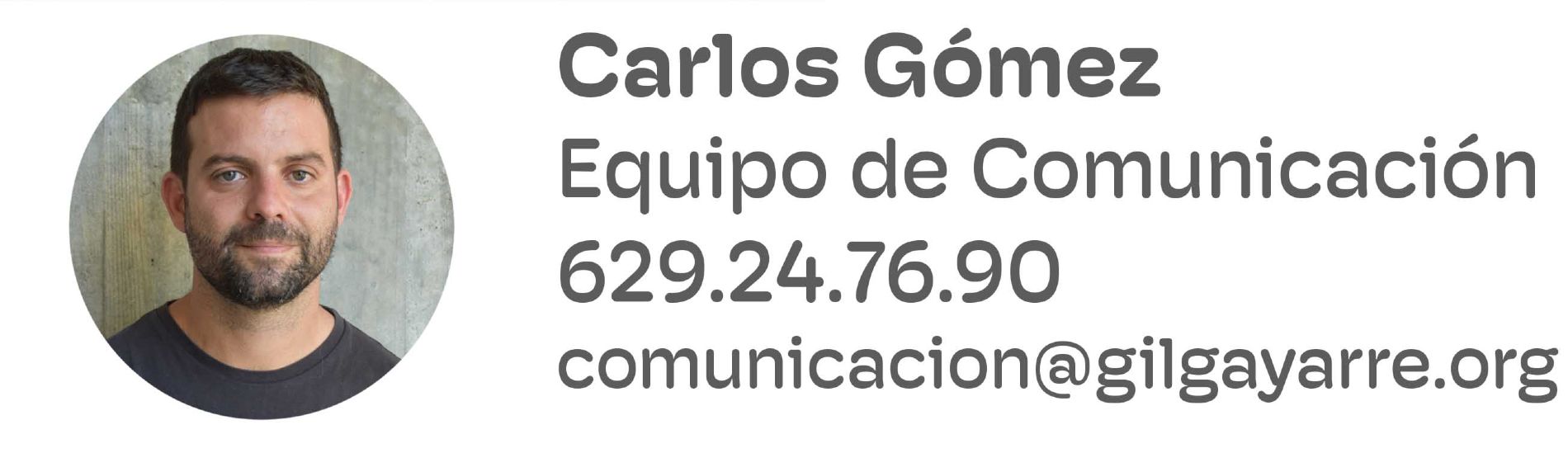 Contacto Equipo de Comunicacin de la Fundacin Gil Gayarre