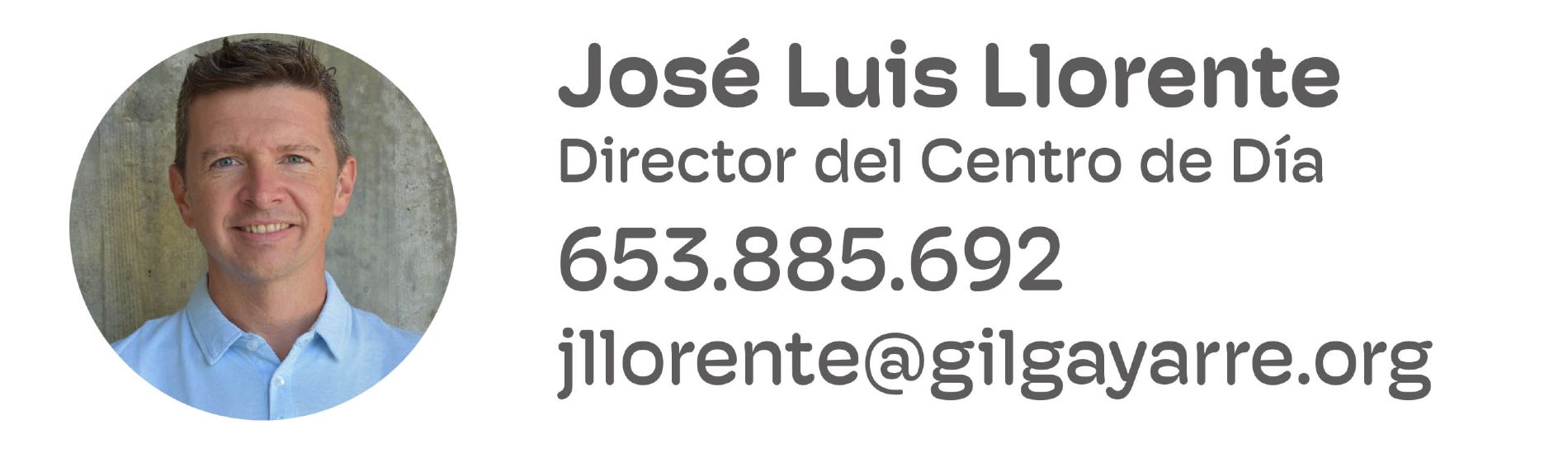 Jos Luis Llorente, Director del Centro de Da de la Fundacin Gil Gayarre